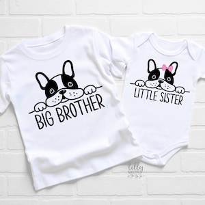 Big Brother Little Sister Matching Set, New Baby Sister Set, Big Brother Little Sister Set, Sibling Set, I'm Going To Be A Big Brother Shirt