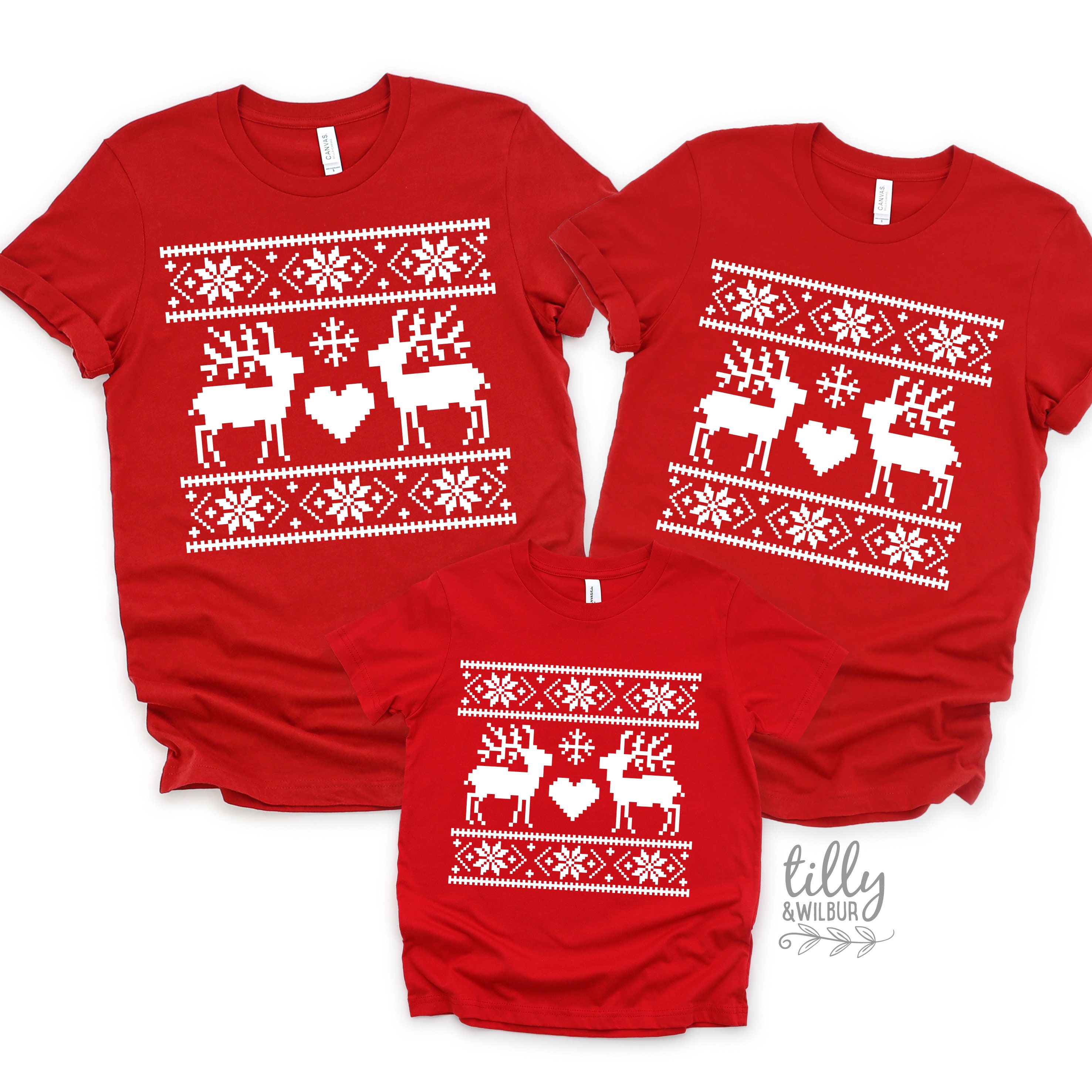 Christmas Tshirts Matching Family Christmas Tshirts Etsy Australia