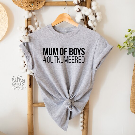 Mum of Boys outnumbered T-shirt Mother's Day T-shirt - Etsy Australia Mum of Boys outnumbered T-shirt Mother's Day T-shirt - Etsy Australia