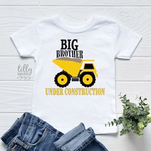 Befördert zu Big Brother T-Shirt für Jungen, Big Brother im Bau Shirt, ich werde ein Big Brother Shirt, Schwangerschaftansage sein