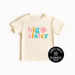 Big Sister T-Shirt, Big Sister Announcement, Big Sister Gift, Pregnancy Announcement Shirt, I'm Going To Be A Big Sister Announcement Shirt