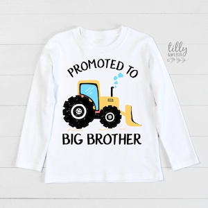 Befördert zu Big Brother T-Shirt für Jungen, Big Brother im Bau Shirt, ich werde ein Big Brother Shirt, Schwangerschaftansage sein