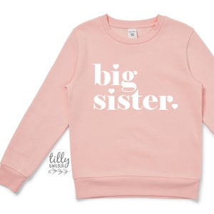 Big Sister Jumper, Big Sister Announcement, Big Sister Gift, Pregnancy Announcement Sweatshirt, I'm Going To Be A Big Sister Hoodie