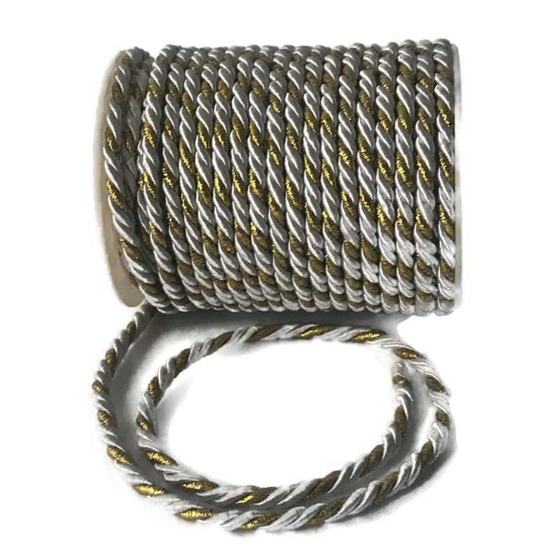 5mm Twisted Cord Decoration Christmas Upholstery Trimming Etsy UK