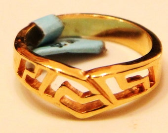 18k Gold Plated Ring