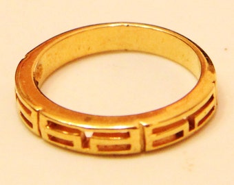 18k Gold Plated Ring