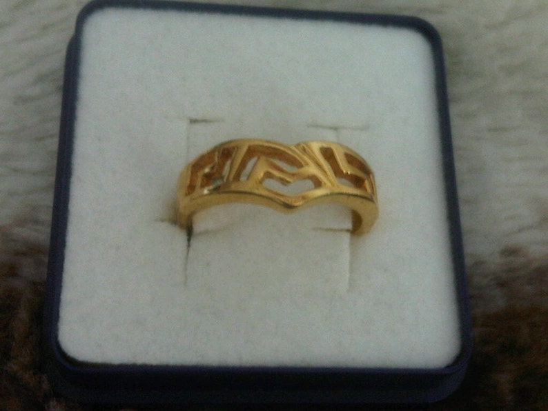 18k Gold Plated Ring image 3