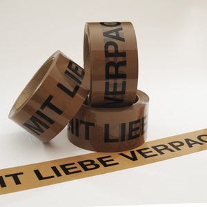 Klebeband 'Mit Liebe verpackt' Bild 2