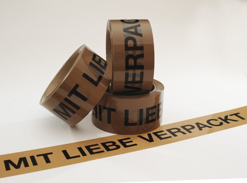 Klebeband 'Mit Liebe verpackt' Bild 2