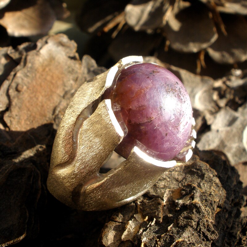 Star Ruby Ring - Etsy