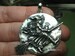 Halloween Necklace - Witch on Broomstick - Witch Necklace - Sterling Silver 925 