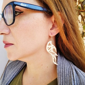 Butterfly Earrings, 925 Sterling Silver, Unique Gift for Her, Fairy Earrings