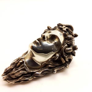 Medusa Necklace, Greek Mythology Snake Goddess, One of the three Gorgons image 8