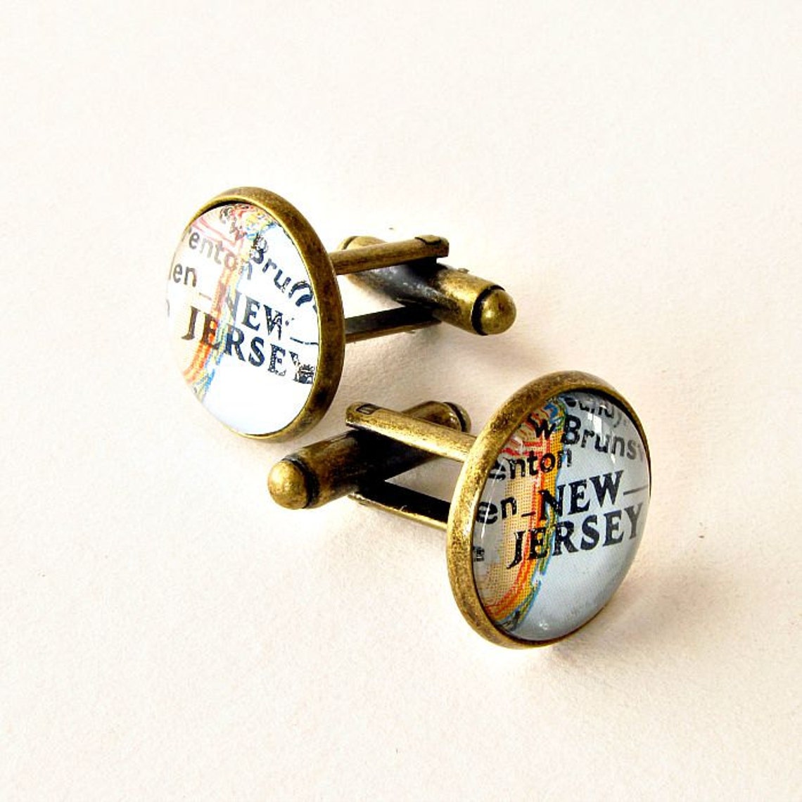 Personalized Cufflinks / Wedding Cufflinks / Groomsmen Gift / Etsy
