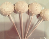 White Party Cake Pops