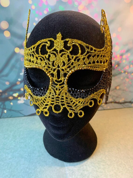 Sexy Angel Masquerade Mask oro plata negro - Etsy México