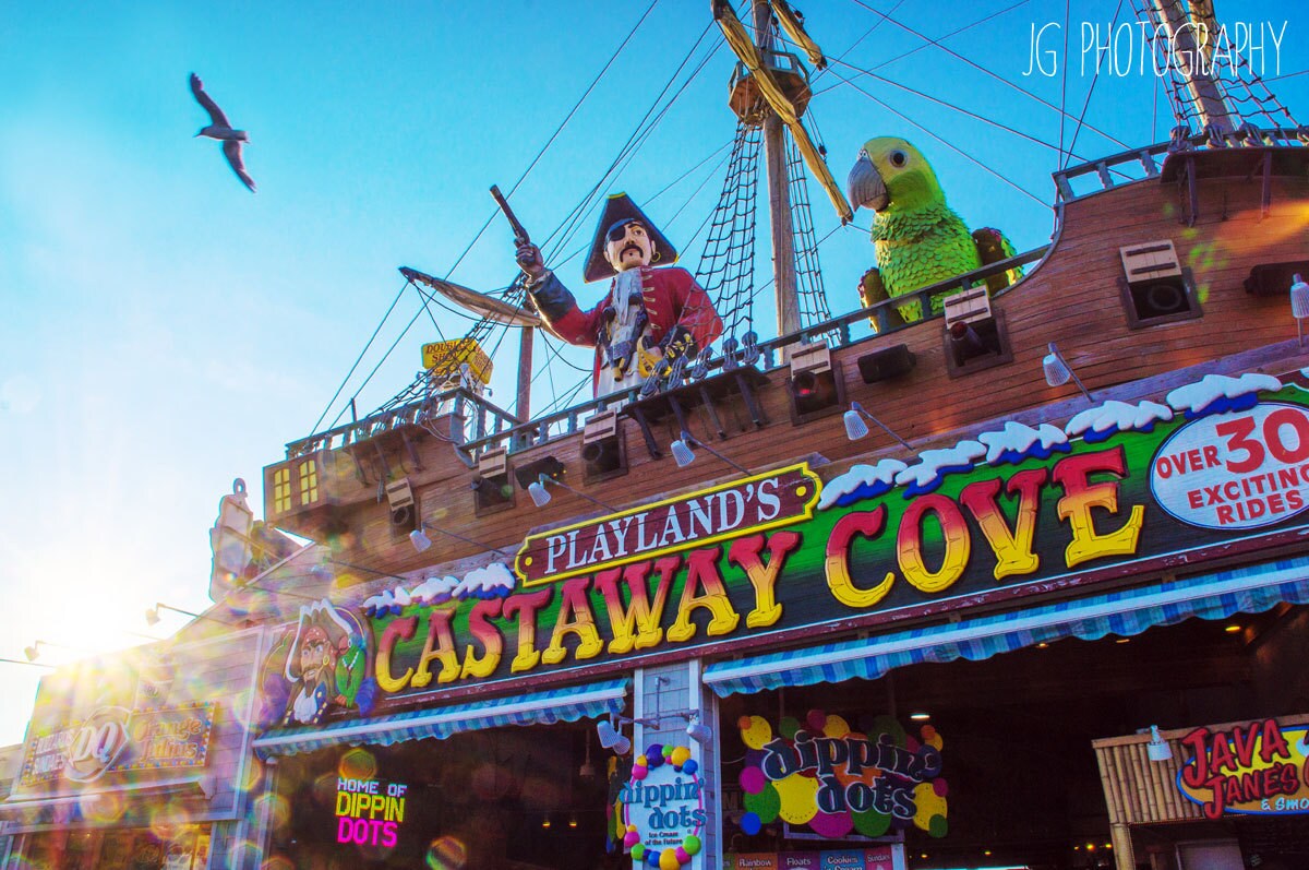 photo Castaway Cove Ocean City New Jersey Boardwalk etsy