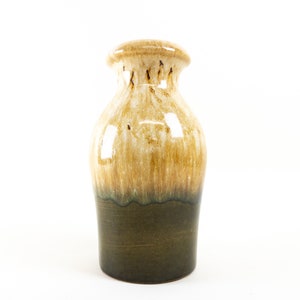 West German Pottery - Scheurich Ceramic Vase 208-21 - Earthtone Decor -  West German Scheurich Vase
