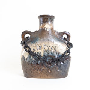 Vintage West German Fat Lava Vase Made by Carstens