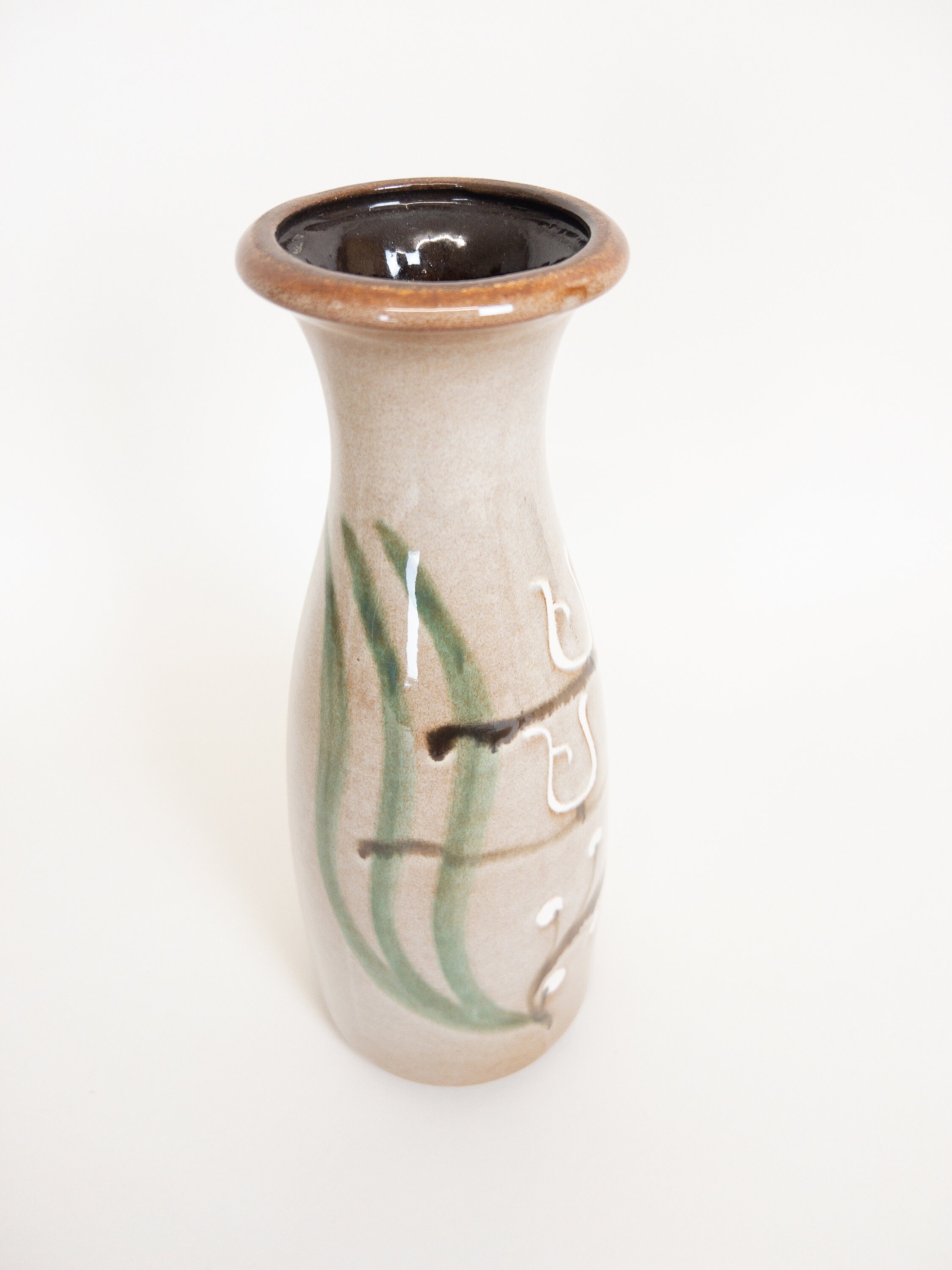 Scheurich 西ドイツ陶器花瓶 293-30：ヴィンテージアート