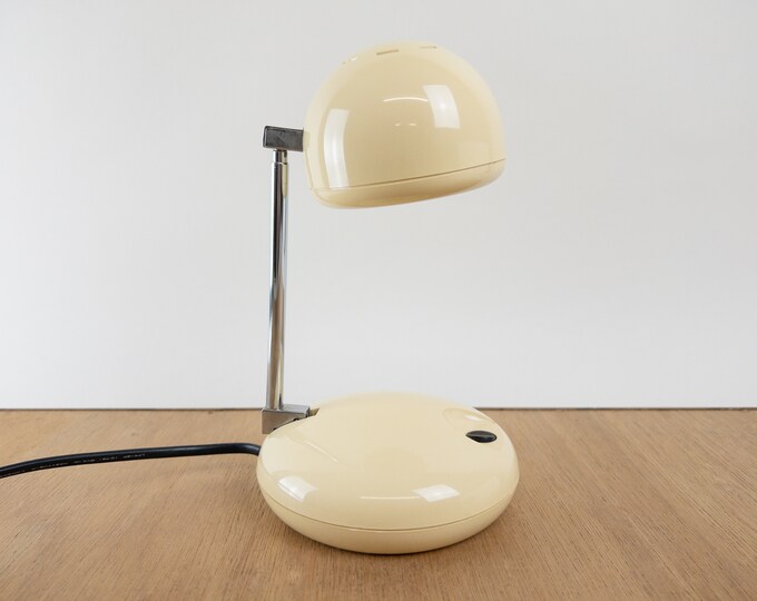 Telescopic Desk Lamp 1980s Cream Table Lamp Retro Style Etsy
