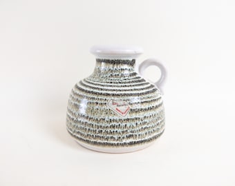 予約済み - Ruscha Fat Lava 花瓶 321-2 - 西ドイツ陶器 - Ruscha Art