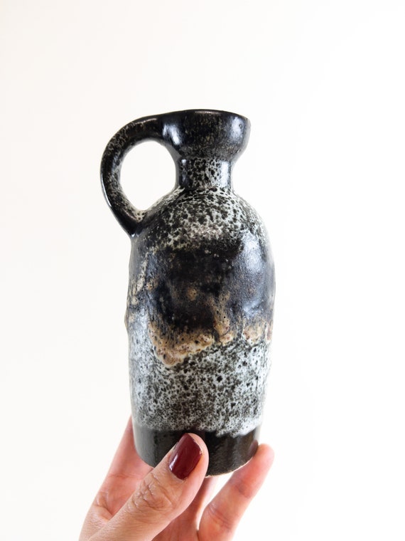 Ruscha Fat Lava 花瓶 321-2 - 西ドイツ陶器 - Ruscha Art の Ruscha Fat Lava 花瓶 321-2 - 西ドイツ陶器 - Ruscha Art の