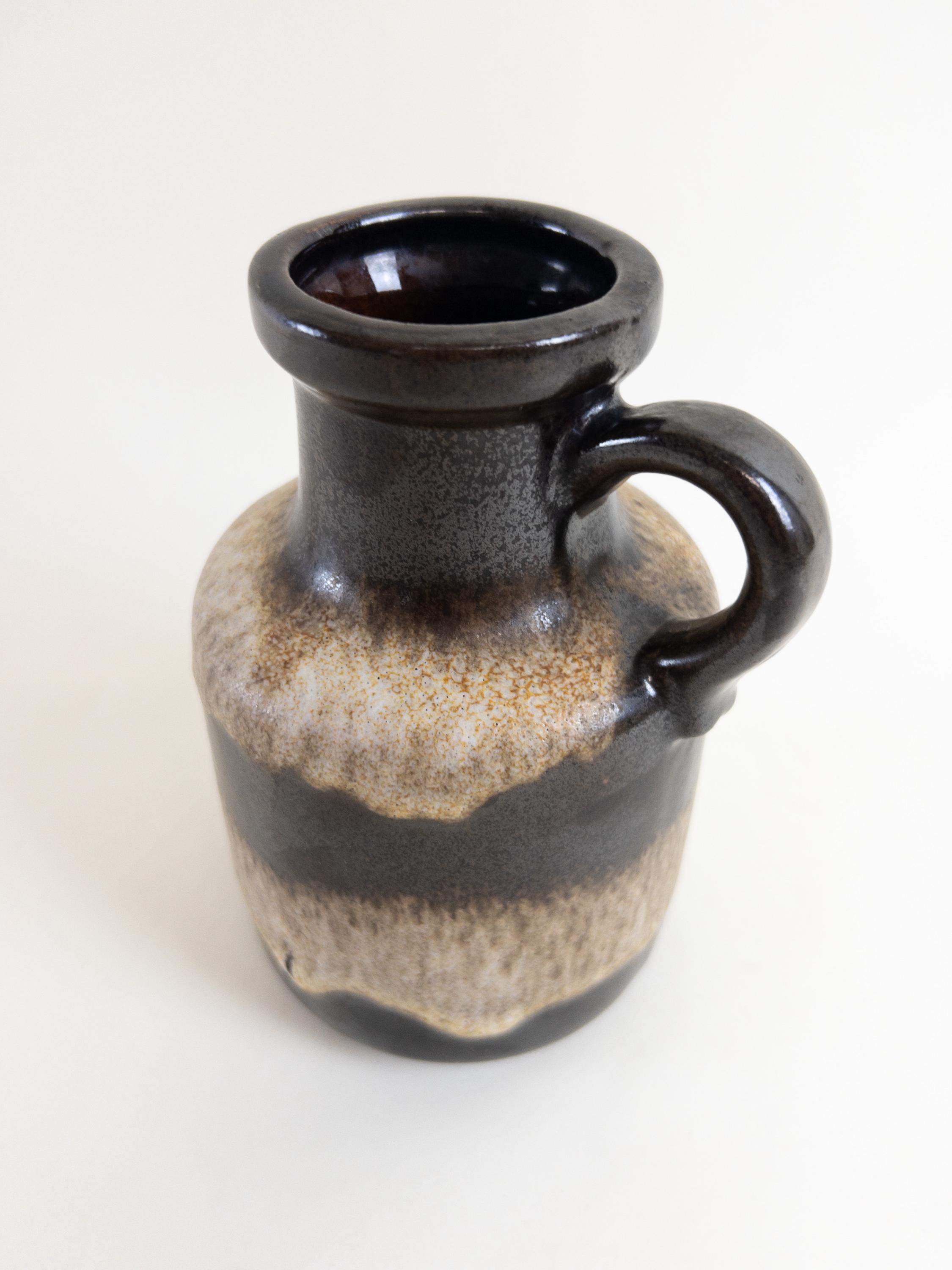 陶器製の花瓶 西ドイツ陶器の花瓶 - ショイリッヒ陶器花瓶 - フォーム414-16 - アー