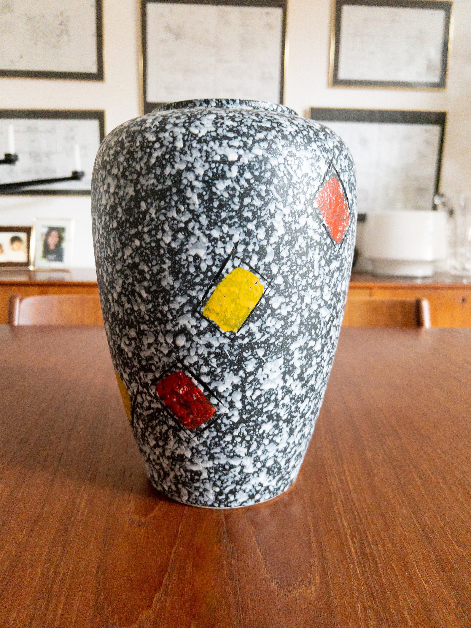 Scheurich Floor Vase Scheurich Und Greulich West German Vase - Etsy