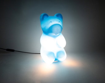 Blue Gummy Bear Table Lamp from Kema Keur, 1990s