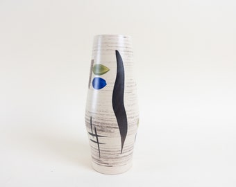 West German Pottery - Bay Keramik Ceramic Vase - 1950s Decor - Bay 559-20
