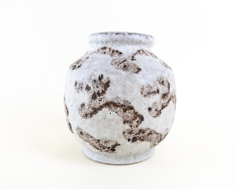 予約済み - Ruscha Fat Lava 花瓶 321-2 - 西ドイツ陶器 - Ruscha Art