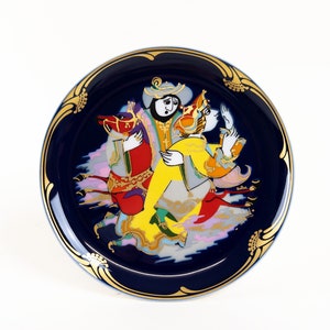 Rosenthal Magic Horse Plate: Bjorn Wiinblad Studio Line No.10