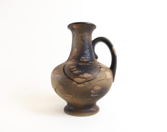 予約済み - Ruscha Fat Lava 花瓶 321-2 - 西ドイツ陶器 - Ruscha Art