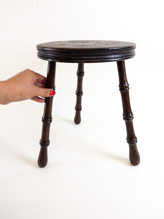 三脚ボビン ミルキングスツール 飾り台 フラワースタンド