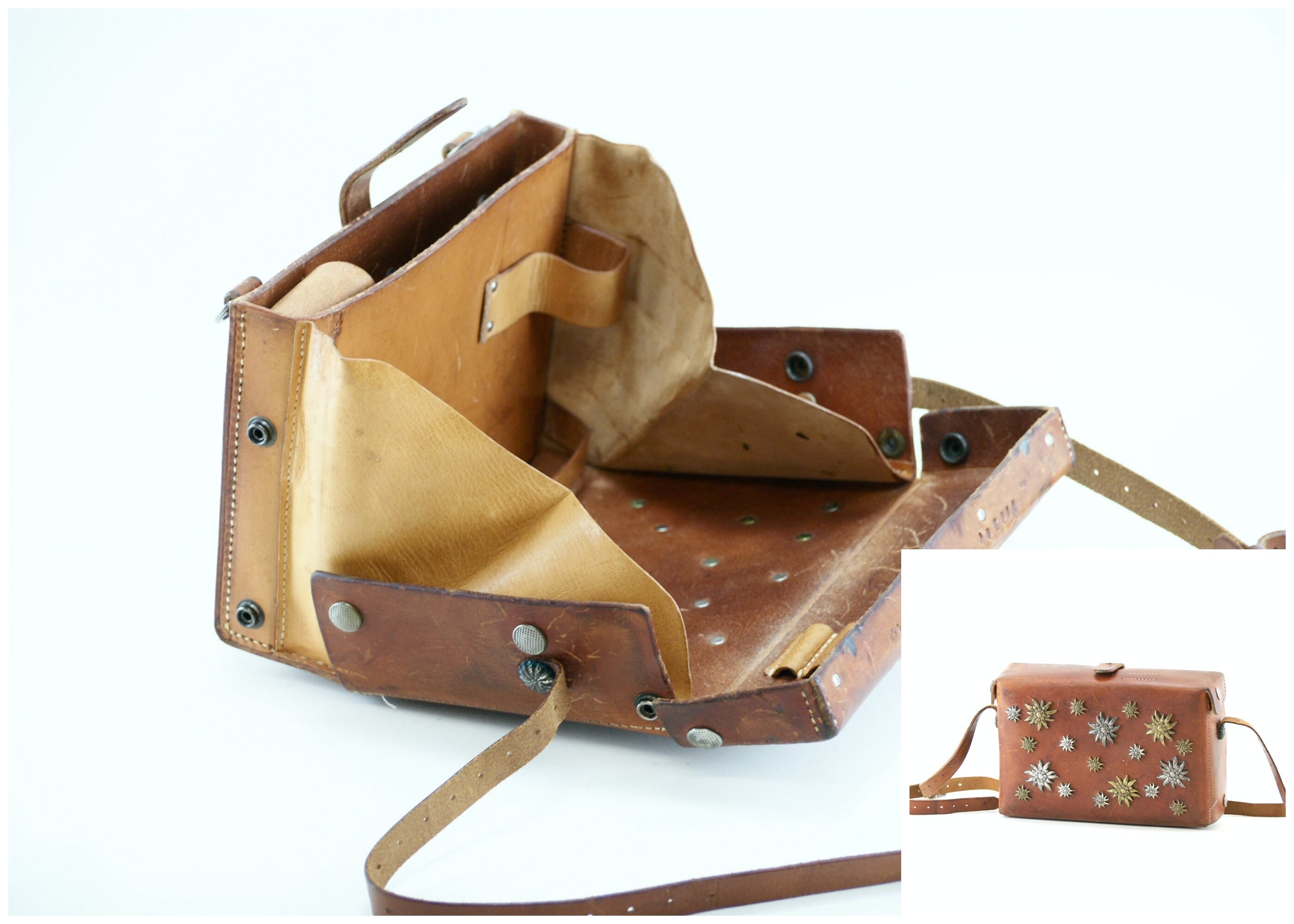 swiss leather medic bag