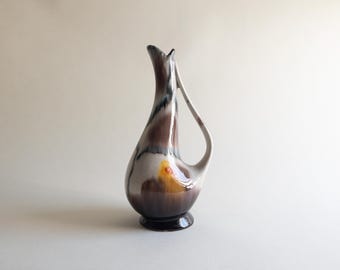 Vintage Bay Keramik Vase: West German Pottery, Mid-century Modern