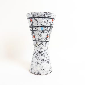 West German Pottery - Scheurich Ceramic Vase 244-17 - 1950s Decor -  West German Scheurich Vase