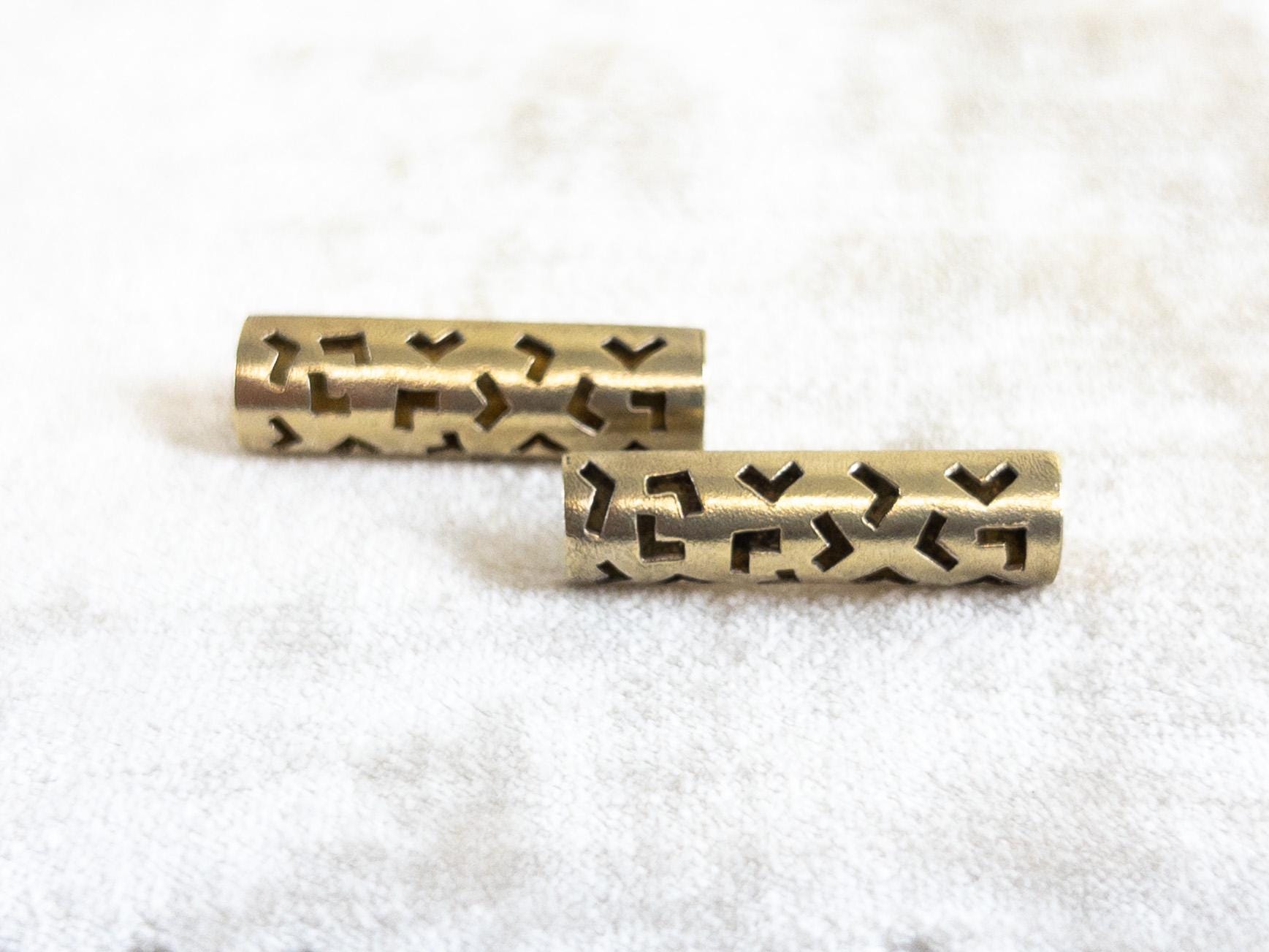 Handmade Gold Plated Silver Earrings by Devine Jewellery Atelier, Zurich, Switzerland - 1980s Unique Earrings - 800 Stamped and Marked