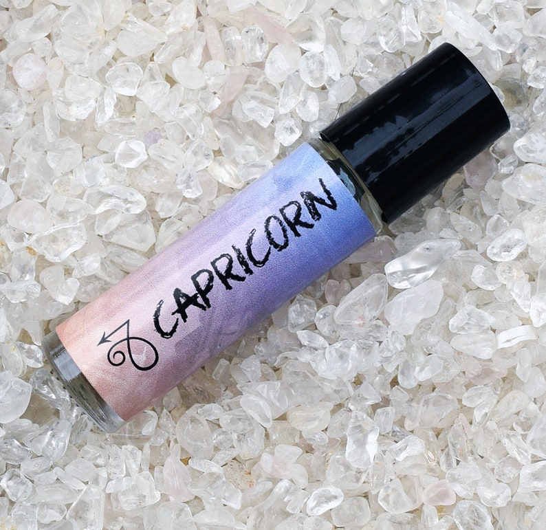 CAPRICORN Zodiac Perfume Oil Capricorn Horoscope Gift Etsy