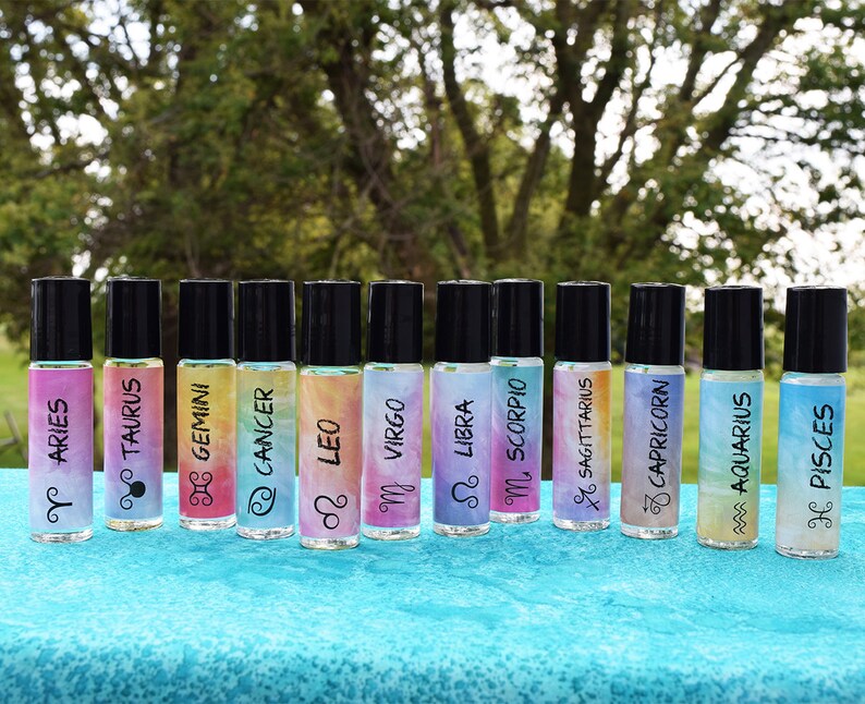Zodiac Perfume 12 Astrology Signs What's Your Sign Smell Etsy