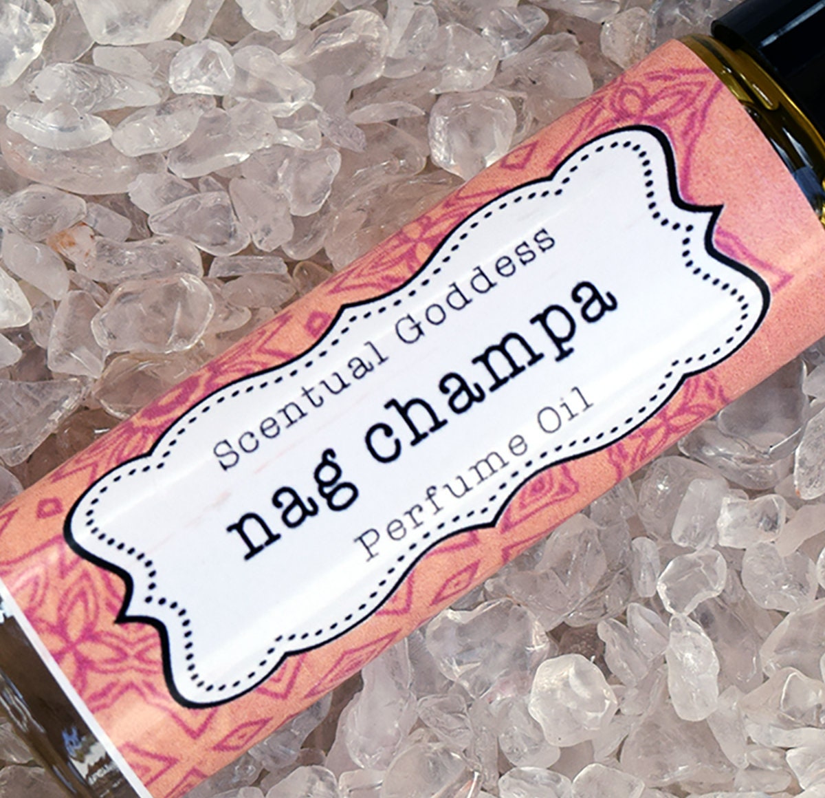 NAG CHAMPA Perfume Oil - Handmade Roll On Earthy Indian Incense Scent…