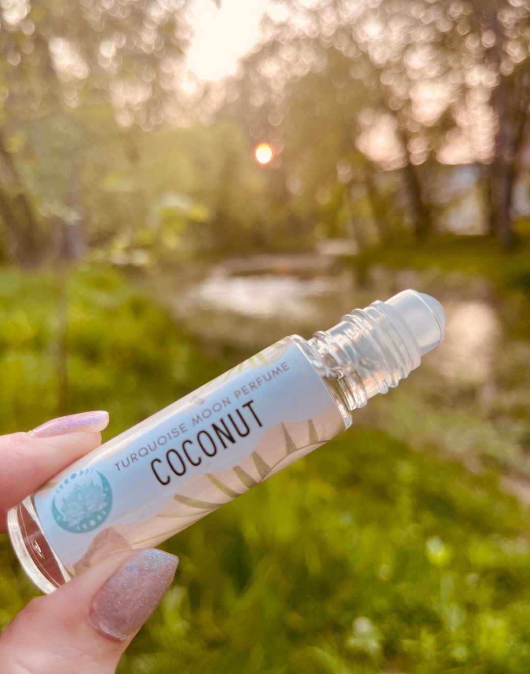 COCONUT Perfume Oil Tropical Beach Coconut Scented Perfume Etsy