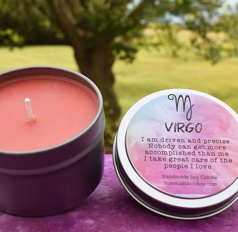 VIRGO Candle Aug 23 Sep 22 Horoscope Astrology Birthday Etsy