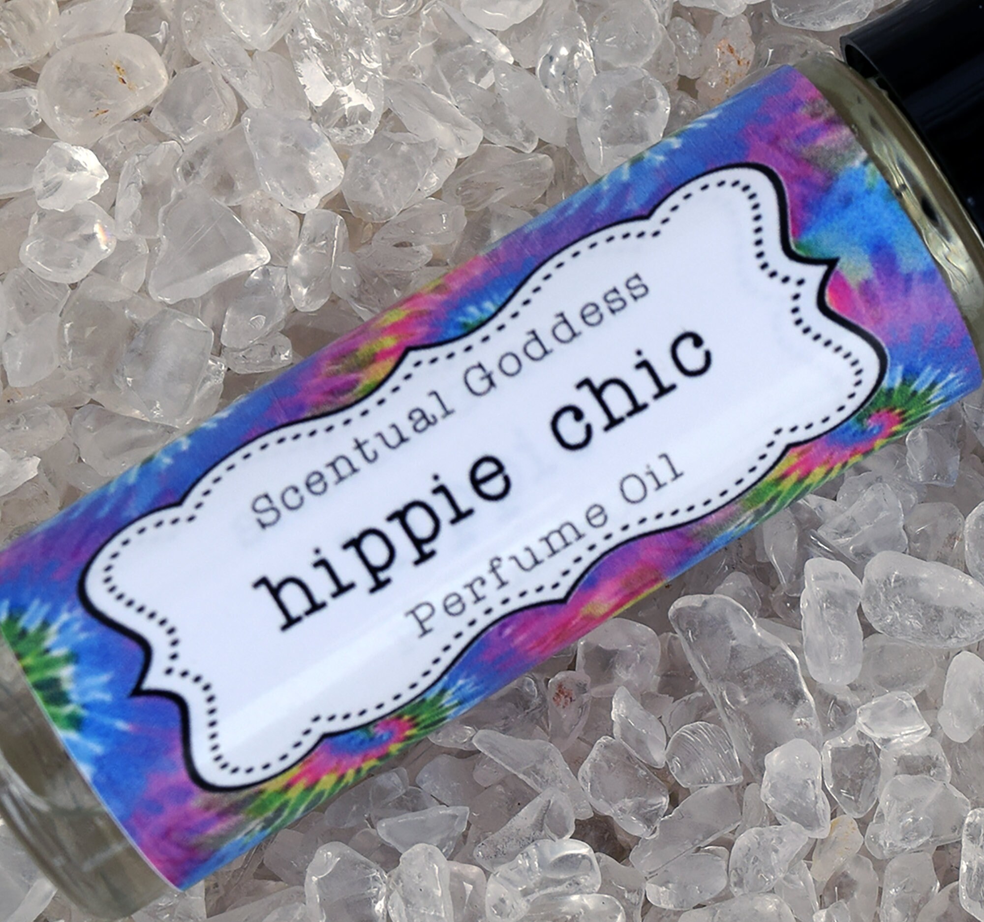 HIPPIE CHIC Perfume Oil - Handmade Roll On Perfume - Whimsical Earthy…