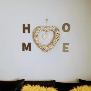 Wooden letters or numbers, laser cut letters, 6mm thick MDF, 5cm to 20cm, wood, chunky, image 6