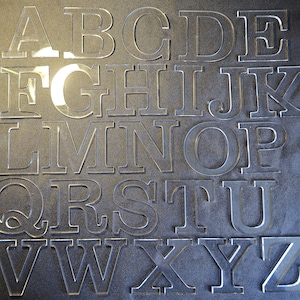 Clear acrylic letters and numbers, 4mm thick,  various sizes,  House names, plastic letters, plastic numbers. Weddings, table numbers.
