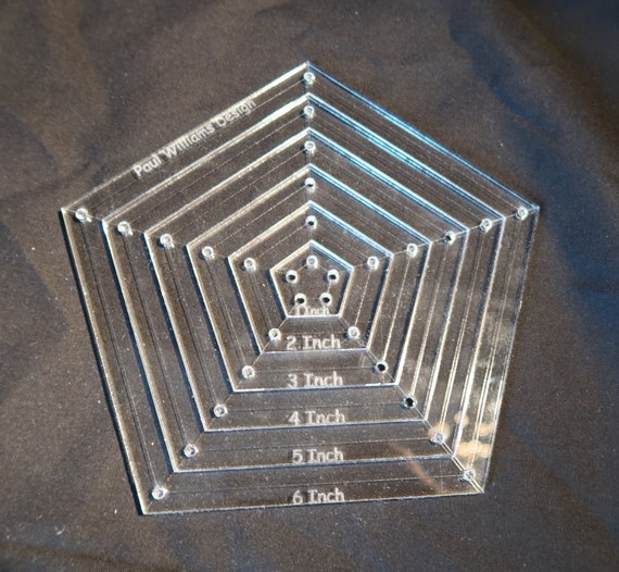 PATCHWORK QUILTING TEMPLATE Pp Stencils Rulers Acrylic Templates £9.15