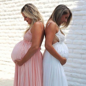 Maternity Dress For Baby Shower | Maternity Dress For Photo Shoot | Gender Reveal Dress | Pregnancy Dress | Maternity Summer Dress