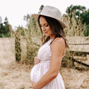 Maternity Dress For Photo Shoot Baby Shower Dress Pregnancy Photo Shoot Dress Gender Reveal Dress image 3